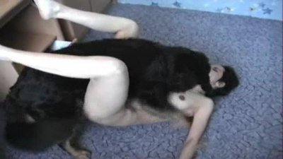 Мой первый зоо секс с собакой